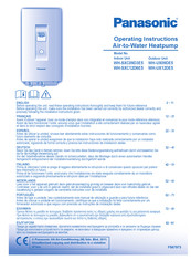 Panasonic WH-UX12DE5 Instrucciones De Operación