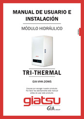 Giatsu TRI-THERMAL GIA-VHK-20WS Manual De Usuario E Instalacion