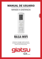 Giatsu RA1A-WIFI Manual De Usuario