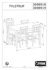 JUSK TYLSTRUP 3698918 Manual De Instrucciones