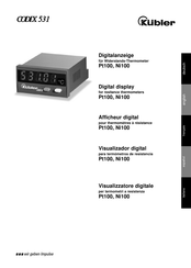 Kübler Codix 531 Manual Del Usuario