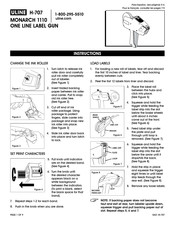 Uline H-707 Instrucciones