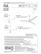 EXO lighting FUJIL Instrucciones