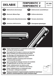 Delabie TEMPOMATIC 3 Manual Del Usuario