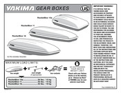 Yakima RocketBox 11 Manual Del Usuario