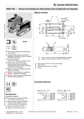 Leuze electronic IGSU 14D Guia De Inicio Rapido