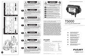 Xylem FLOJET T5000 Manual De Instalación