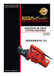 EGAmaster REBARMATIC-22 Manual De Instrucciones