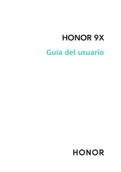 honor 9X Guia Del Usuario