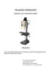 Fortex FTX-40-TFC Manual De Instrucciones