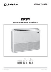 Technibel KPSW 3 Manual Tecnico