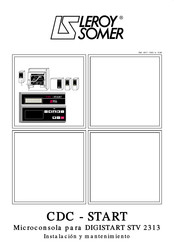 Leroy-Somer CDC - START Instalación Y Mantenimiento