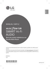 LG MUSIC FLOW SJ9 Manual Simple