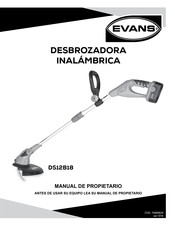 Evans DS12B18 Manual De Proprietário