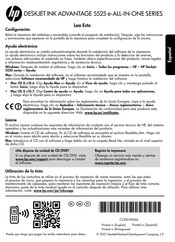 HP DESKJET INK ADVANTAGE 5525 e-ALL-IN-ONE Serie Manual Del Usuario