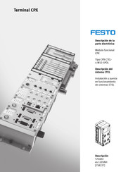 Festo CPX-CTEL-4-M12-5POL Manual De Instrucciones