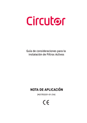 Circutor AFQevo Guía De Consideraciones Para La Instalación