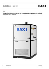 Baxi GMESGB125 Instrucciones Para La Instalación