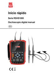 RS Pro RSHS1000 Inicio Rápido