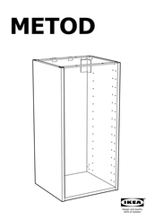 IKEA METOD Manual De Instrucciones