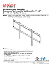 PEERLESS Mounts RTFPF-320 Manual De Instalación