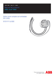 ABB i-bus KNX Manual Del Producto