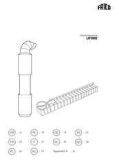 Frico UF600 Instrucciones Originales