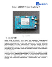 Sigma UC20 UMTS Manual Del Usuario