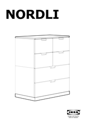 IKEA NORDLI Manual De Instrucciones