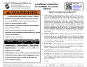 Cequent Performance Products 84143 Instrucciones De Instalación