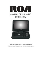 RCA DRC-740TV Manual Del Usuario