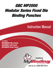 MyBinding GBC MP2000 Serie Manual De Instrucciones