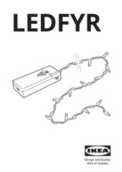 IKEA LEDFYR Manual De Instrucciones