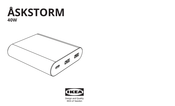 Ikea ÅSKSTORM Manual De Instrucciones