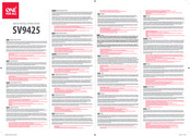 One For All SV9425 Manual De Instrucciones