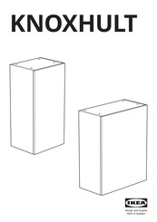 IKEA KNOXHULT Manual De Instrucciones