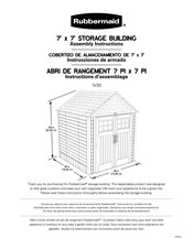 Rubbermaid 1V30 Instrucciones De Armado