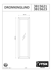 JYSK NORS 3613004 Manual De Instrucciones