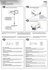 NEC VT37 Guia De Inicio Rapido