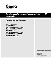 Terex Genie S-65 XC Traducción De Las Instrucciones Originales