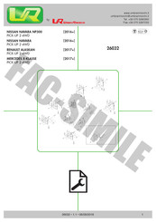 UMBRA RIMORCHI 26032/SF Manual De Instrucciones