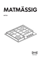 IKEA MATMÄSSIG Manual De Instrucciones