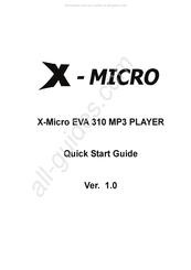 X-Micro EVA 310 Guia De Inicio Rapido