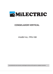 MiLECTRIC FRV-168 Manual De Instrucciones