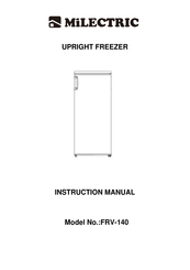 MiLECTRIC FRV-140 Manual De Instrucciones