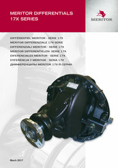 Meritor 17X Serie Manual Del Usuario