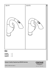 Grohe K4 32 071 Manual De Instrucciones