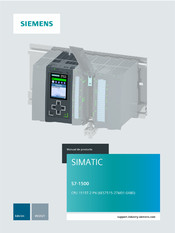 Siemens SIMATIC S7-1500 Manual De Producto
