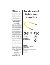 T&S Safe-T-Link Instrucciones De Instalación Y Mantenimiento