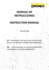 Greenice TB-QC25W Manual De Instrucciones